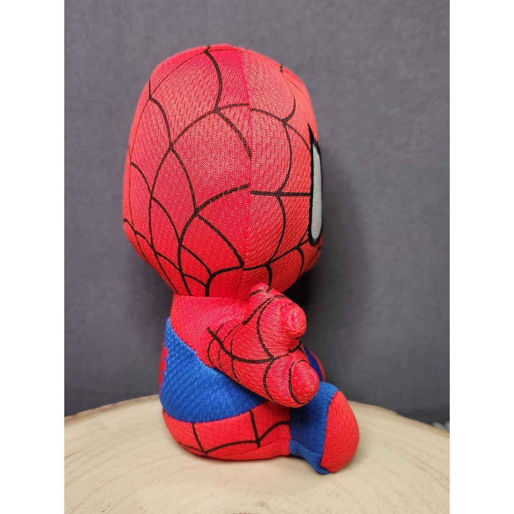 Spider-Man Beanie Babies TY 6" Marvel Plush Toy with Tags BRAND NEW Mint‎ Cond - Picture 6 of 15